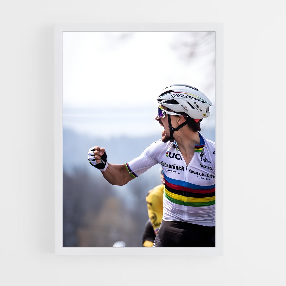 Poster Pédale de Champion – affiche Cyclisme (vue 3)